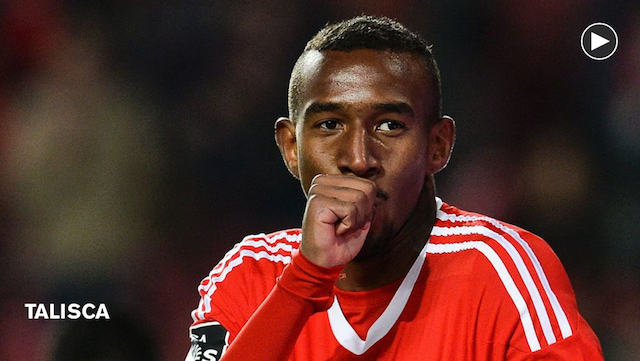 Talisca, Benfica Lisabon, najkrajsi gol, Liga majstrov, NISSAN, Apr2016