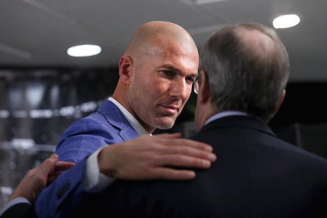 Zinedine Zidane, Florentino Perez