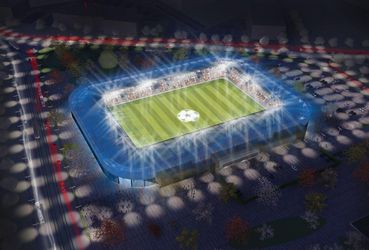 Foto: Nový futbalový štadión v Košiciach naberá reálne kontúry