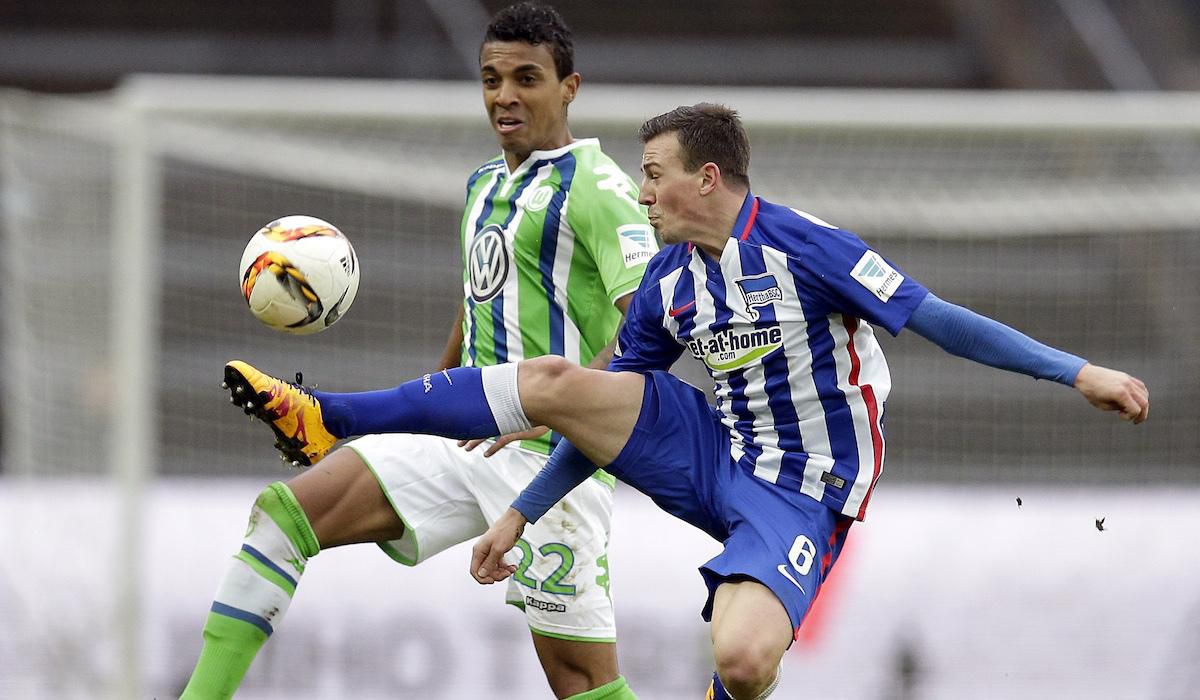 Hertha Berlin, Wolfsburg, Vladimir Darida, Luiz Gustavo, feb16