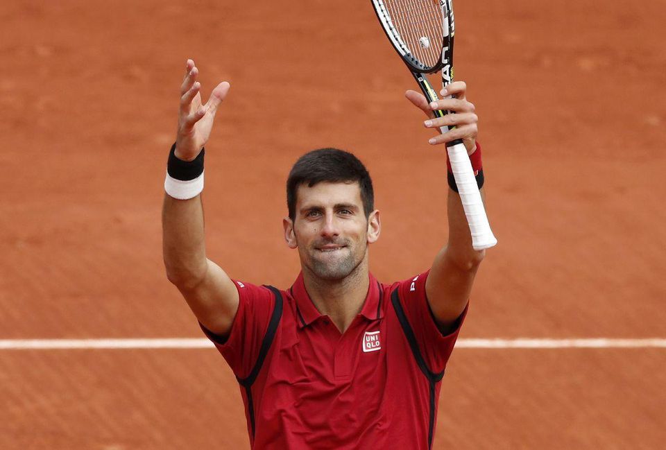 Novak Djokovic Roland Garros 1 kolo maj16 Reuters