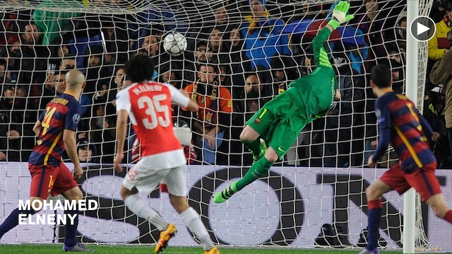 Mohamed Elneny, FC Arsenal, najkrajsi gol tyzdna, Nissan, Mar2016