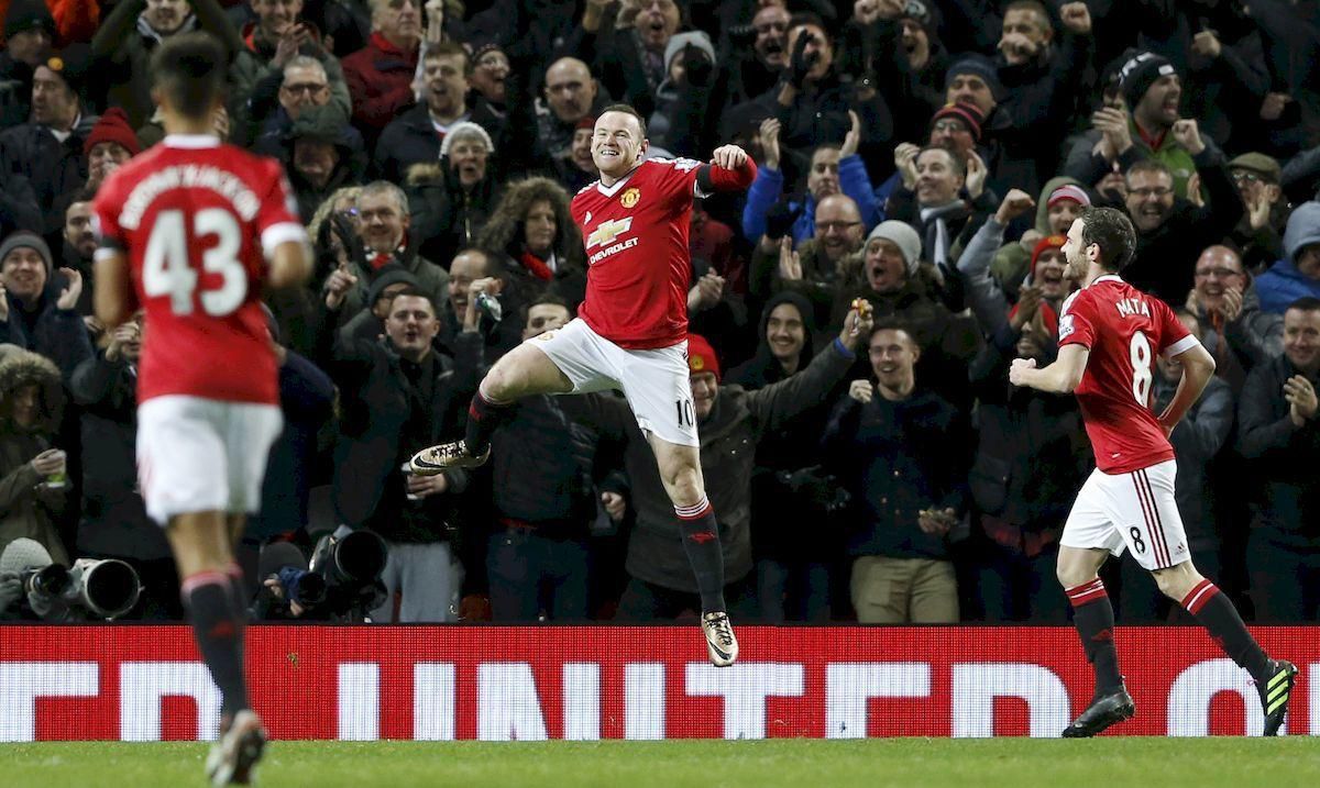 Manchester United Wayne Rooney gol feb16 Reuters