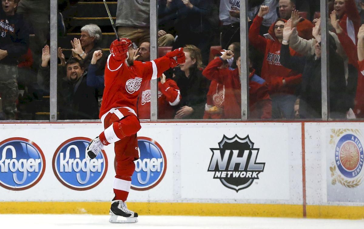 Tomas Tatar Detroit Red Wings gol feb16 TASR