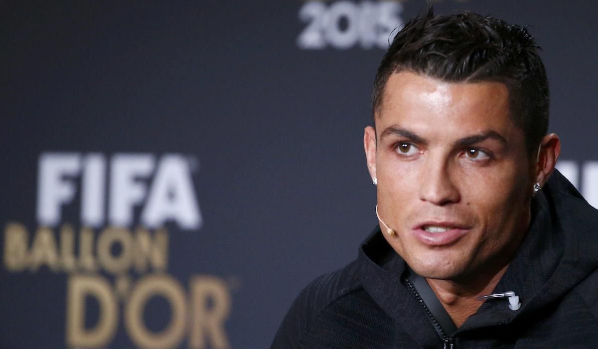 Cristiano Ronaldo, do ksichtu, Zlata lopta, Jan2016