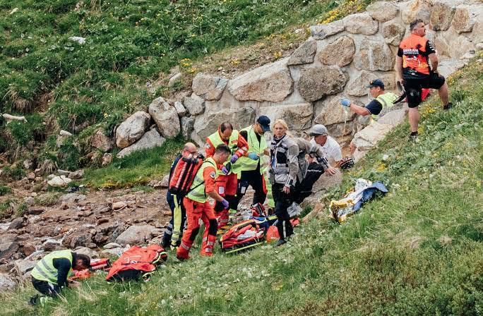Gino Mäder - nehoda na pretekoch Okolo Švajčiarska