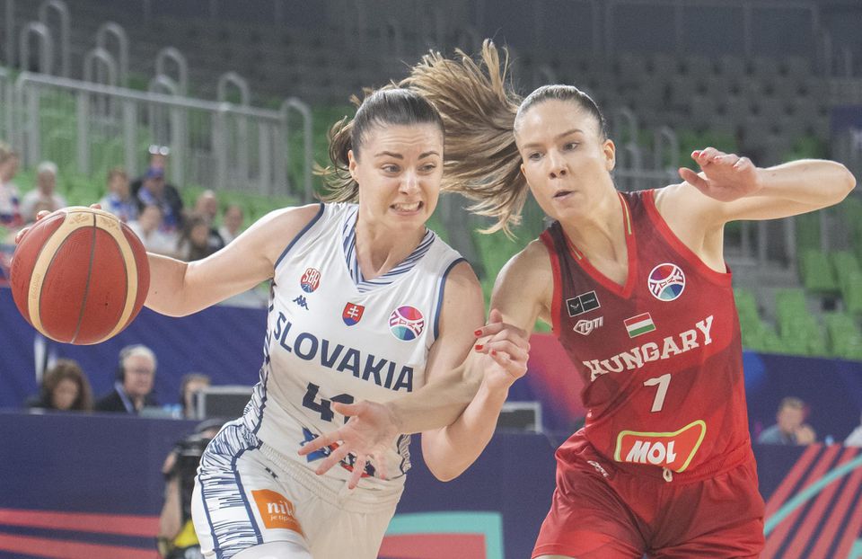Slovensko - Maďarsko (ME žien v basketbale 2023)