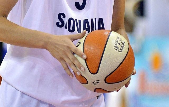 Basketbal zeny slovensko ilustracne