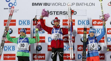 Biatlon-SP: Legendárny Björndalen zvíťazil na 20 km trati
