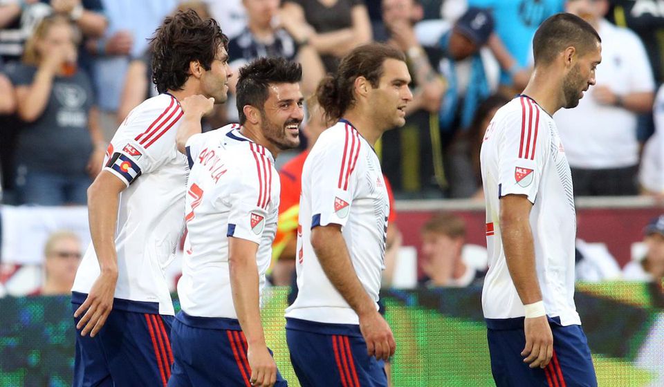 Video: Kaká a David Villa skórovali v All-star tíme MLS proti Tottenhamu