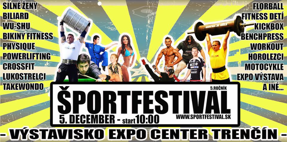Športfestival - jedinečné podujatie svojho druhu na Slovensku!