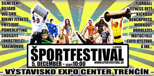 Športfestival - jedinečné podujatie svojho druhu na Slovensku!