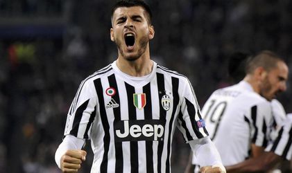 Juventus hrá v LM ako z partesu, Morata prekonal Del Piera