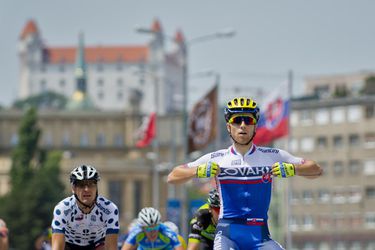 Okolo Slovenska: Talian Vigano víťazom, posledná etapa pre Slovákov