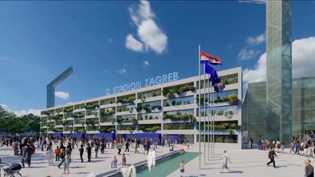 Chorváti sa radujú, v Záhrebe postavia moderný futbalový štadión. Pozrite sa, ako bude vyzerať