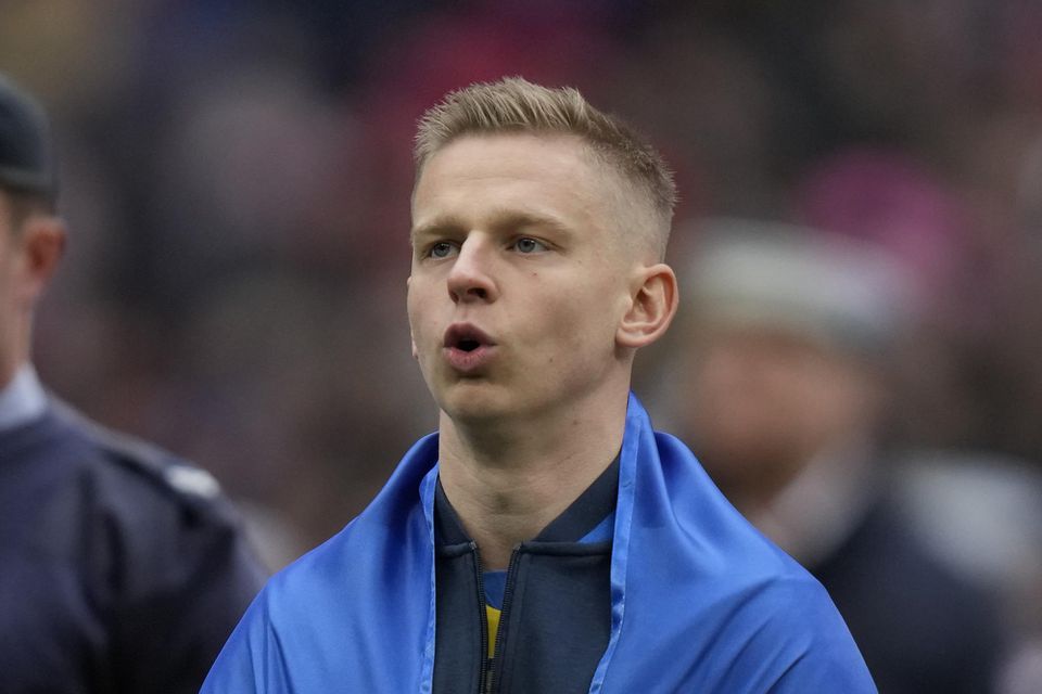 Ukrajinský futbalista Oleksandr Zinčenko.