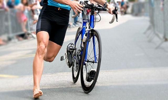 Triatlon bezec bycikel ilustracne foto