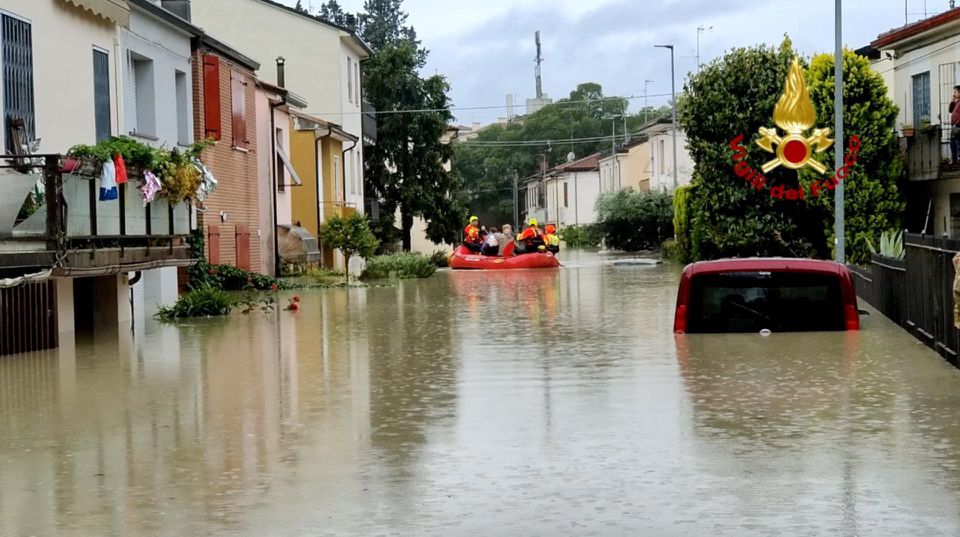 Záplavy v Taliansku