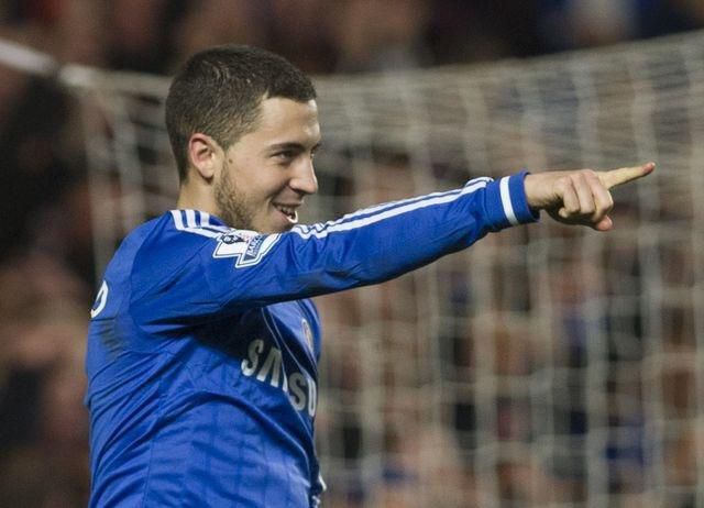 Eden Hazard Chelsea FC ilustracka2