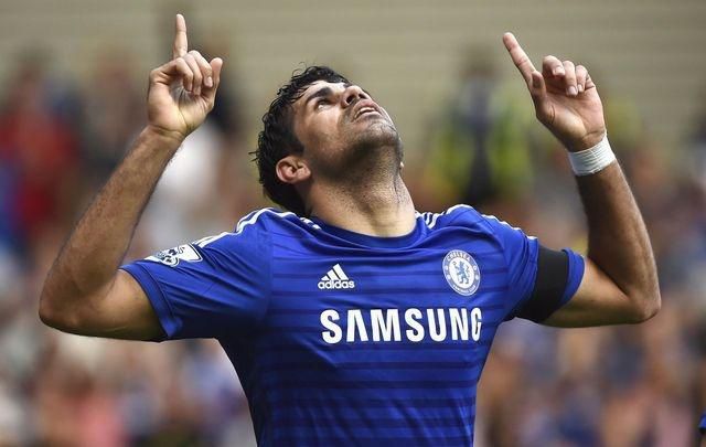 Diego costa chelsea hetrik reuters