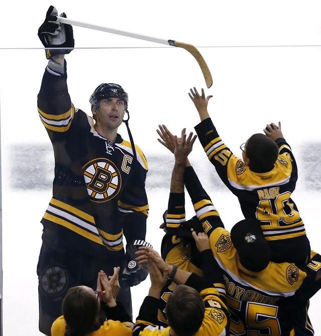 Zdeno Chara Boston Bruins foto NHL ilustracka