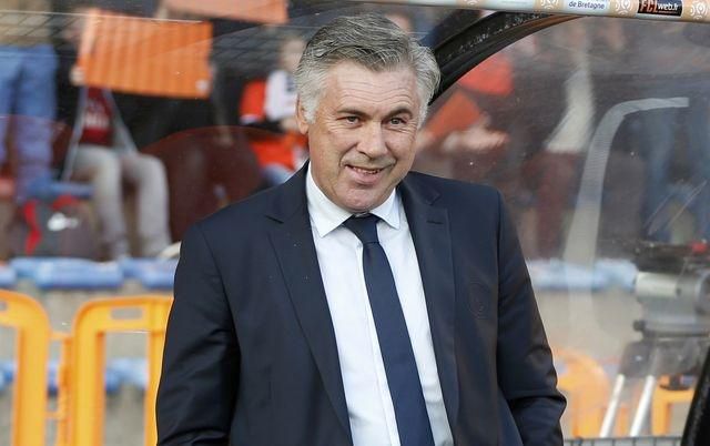 Carlo ancelotti real madrid foto trener ilustracka reuters