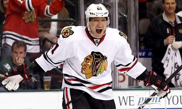 Marian hossa chicago goool mar2013 reuters