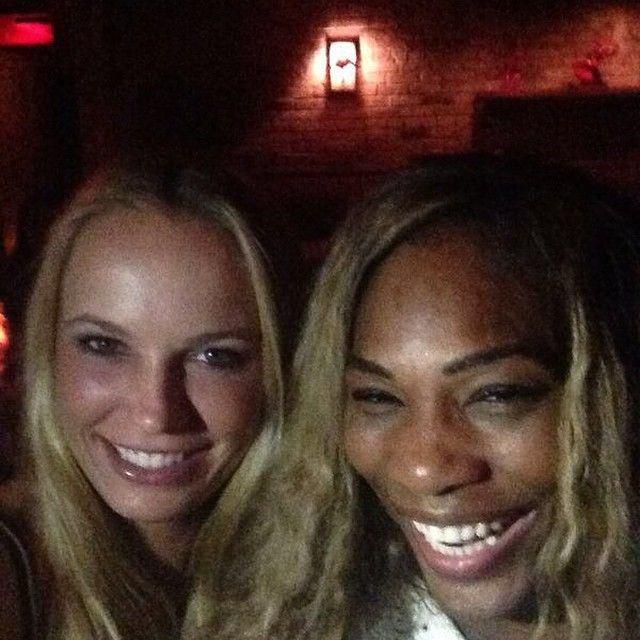 Serena Williams Caroline Wozniacki instagram Serene Williams