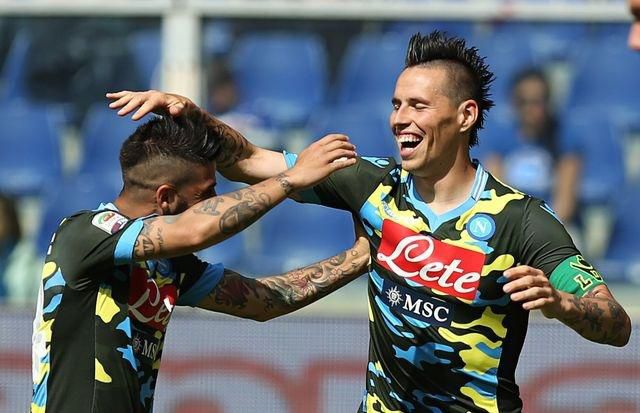 Marek Hamsik SSC Neapol foto po gole2