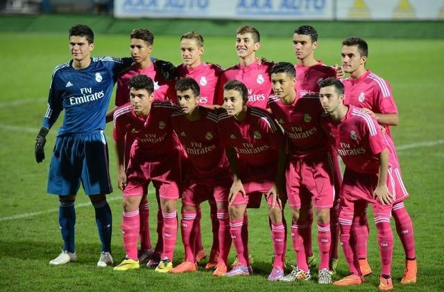 Real Madrid futbalisti foto U17