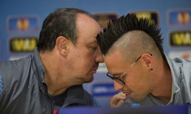 Benitez marek hamsik tlacovka vs slovan el2014