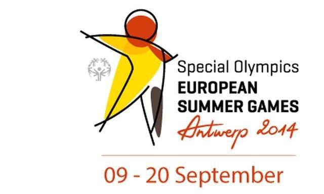 Special olympics european summer games antwerp 2014 logo