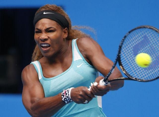 Serena Williamsova tenis foto ilustracka wuej