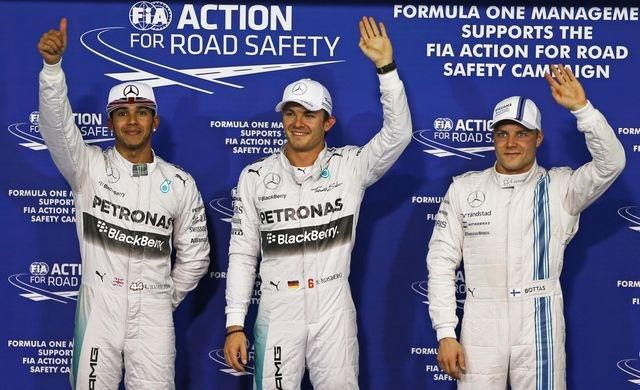 Nico rosberg lewis hamilton valterri bottas nov14 reuters