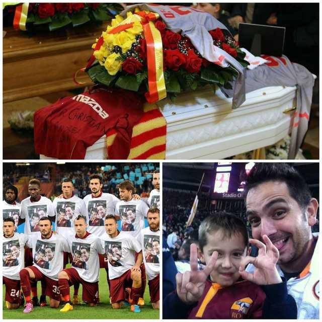 As rim totti tricko otec syn nehoda truhla reuters