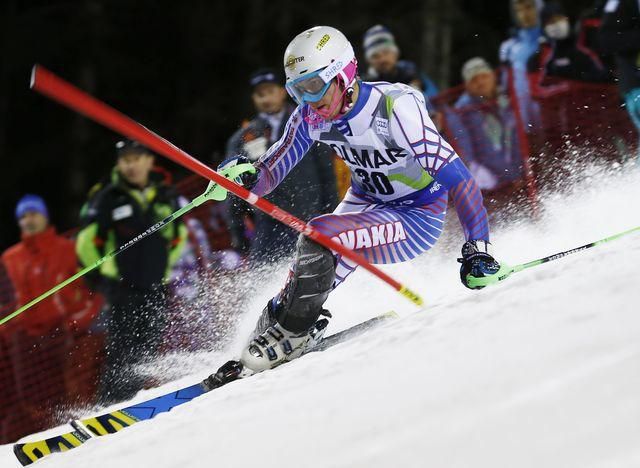 Slalom-SP: Adam Žampa v Záhrebe po 1. kole 18-ty, Falat vypadol