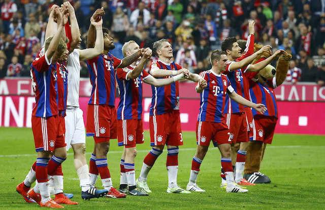 Bayern oslavuje 25. nemecký titul, pretože Wolfsburg prehral