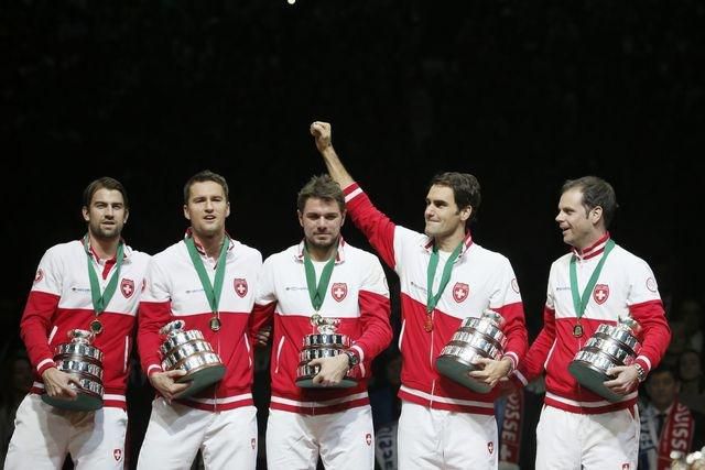 Svajciarsko roger federer davis cup titul nov14 reuters