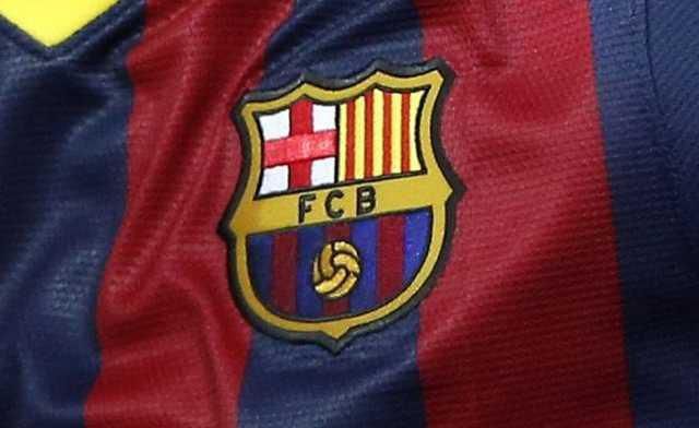 Fc barcelona logo Erb dres reuters