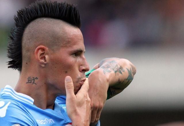 Marek Hamsik SSC Neapol foto ilustracka foto