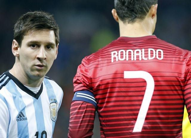 Lionel Messi Cristiano Ronaldo foto ilustracka5