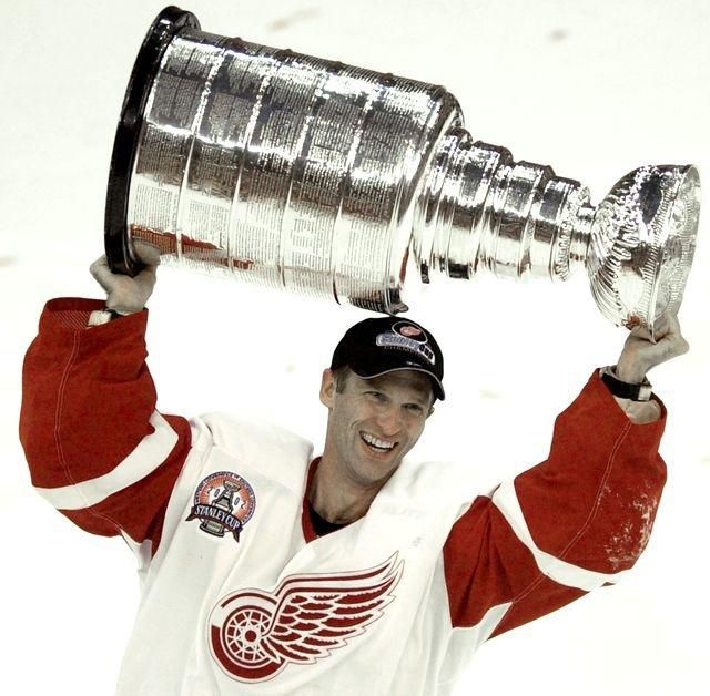 Dominik hasek detroit stanley cup retro foto