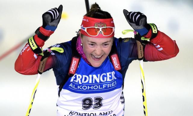 Biatlon-MS: Vytrvalostné preteky na 15 km vyhrala Jurlovová