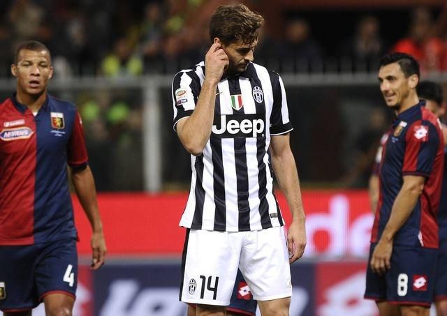 Llorente smutny foto Juventus reuters