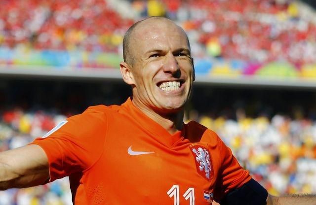 Arjen Robben foto Holandsko ilustracka reuters