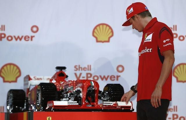 Raikkonen kimi ferrari model sep14 reuters