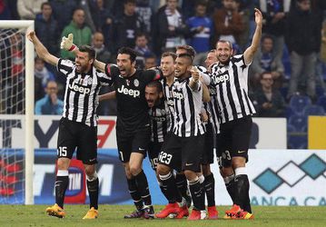Juventus oslavoval titul len desať minút, myslí na Real