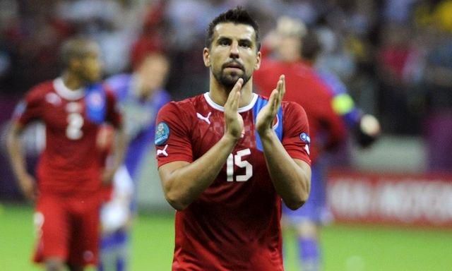 Baros cesko potlesk euro2012 stvrtfinale reuters