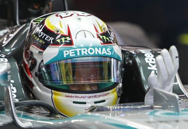 Lewis Hamilton F1 kvalifikacia reuters