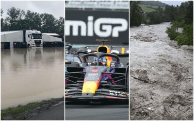 Obrovské povodne a už dve úmrtia! Veľká cena Emilia-Romagna v F1 je ohrozená